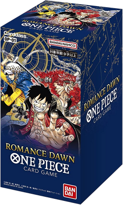 BANDAI One Piece OP-01 TCG Booster JAP
